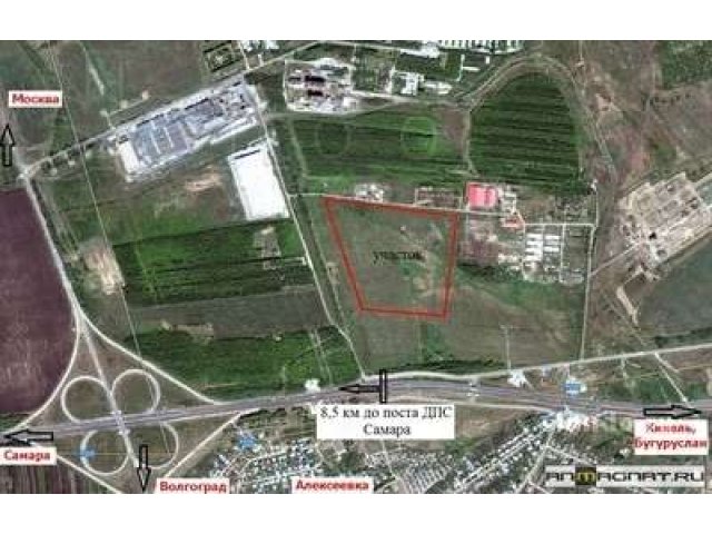 Продам участок от3 до 12 Га Промышленного назначения в городе Самара, фото 1, стоимость: 7 500 000 руб.