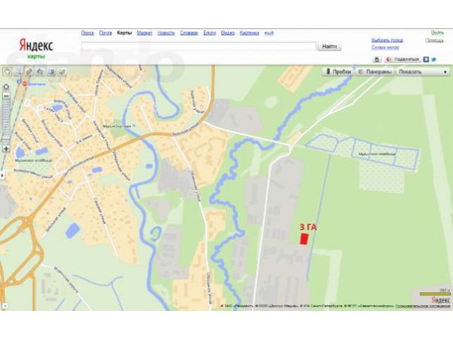 Продажа участка 3 ГА промышленного назначения в Мурино в городе Санкт-Петербург, фото 1, стоимость: 45 000 000 руб.