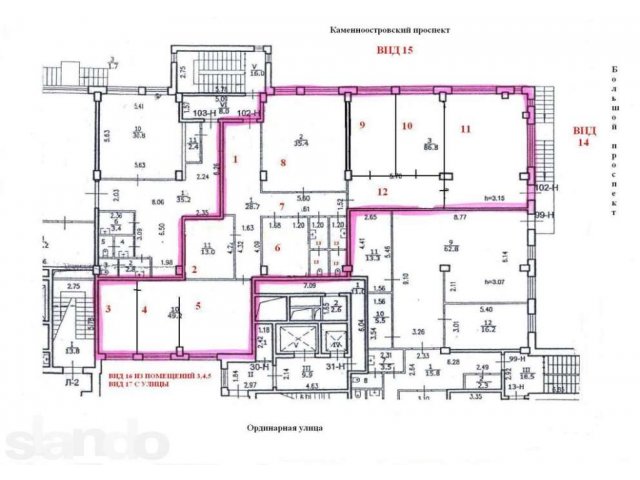 аренда офиса на каменноостровском проспекте 40 у метро петроградская в городе Санкт-Петербург, фото 5, Ленинградская область